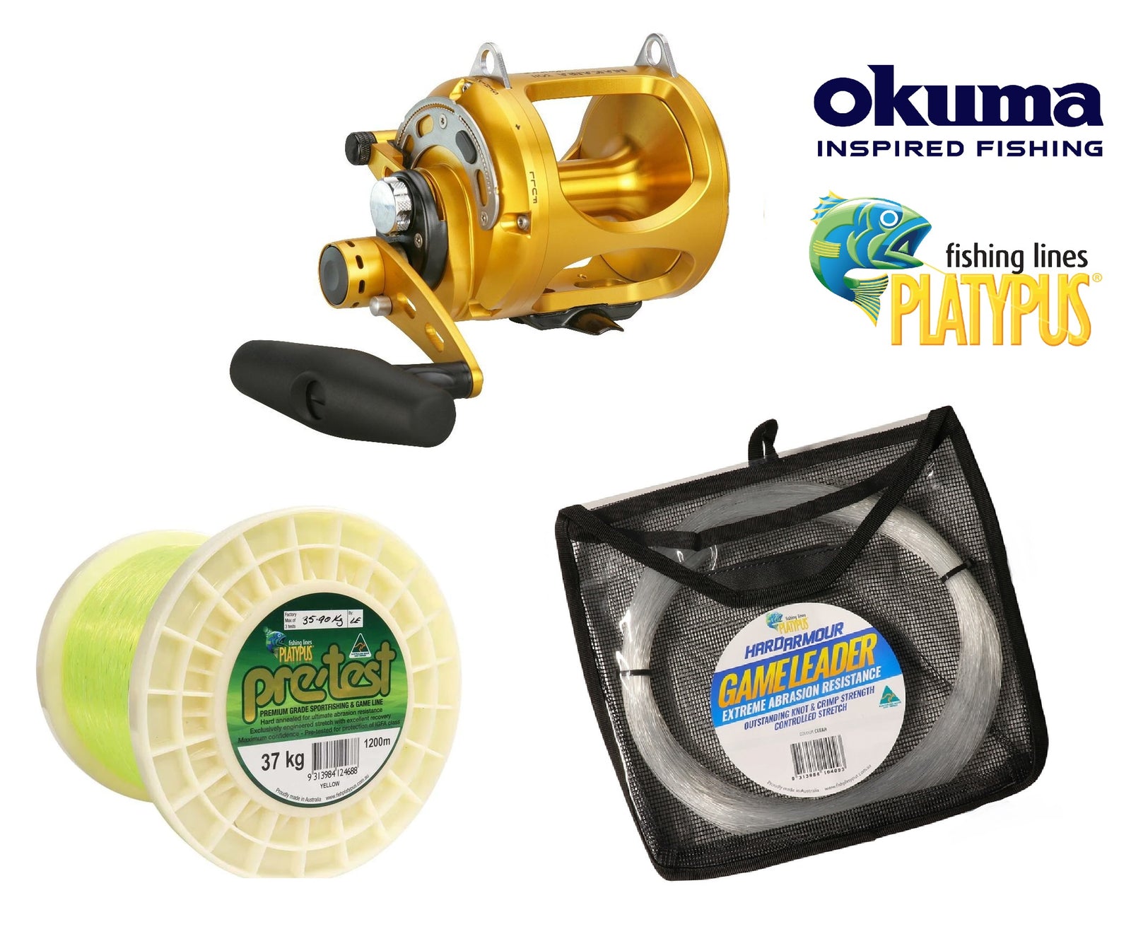 Okuma Makaira 50 Ultimate Overhead Reel Pack