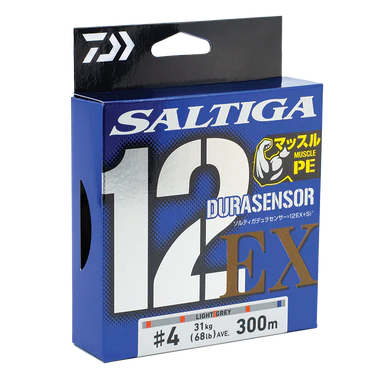 Daiwa Saltiga 12EX Si3 Durasensor Braid Grey 200m