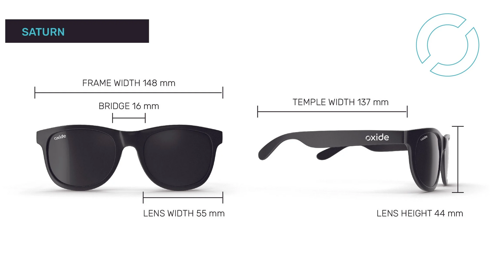 Oxide Saturn Grey Grey Sunglasses