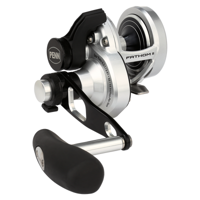 Penn Fathom II Silver 2S Two Speed Overhead Reel