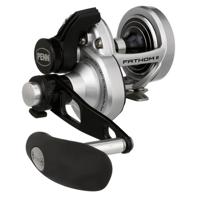 Penn Fathom II Silver 2S Two Speed Overhead Reel