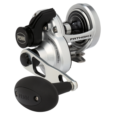 Penn Fathom II Silver Overhead Reel