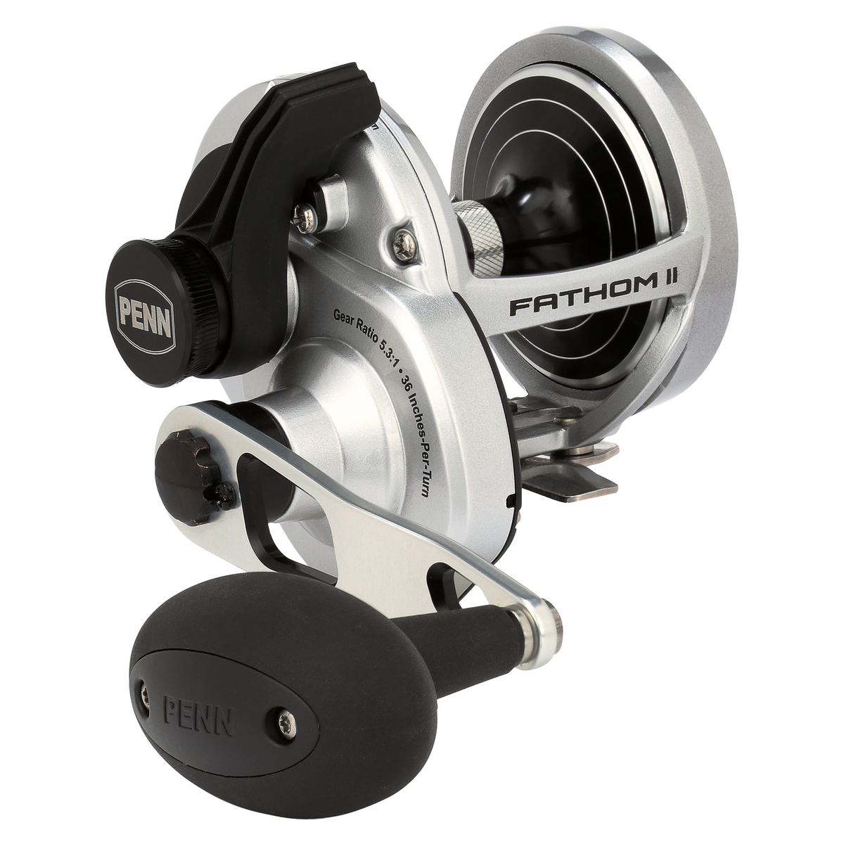Penn Fathom LD II Silver Overhead Reel