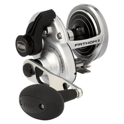 Penn Fathom II Silver Overhead Reel