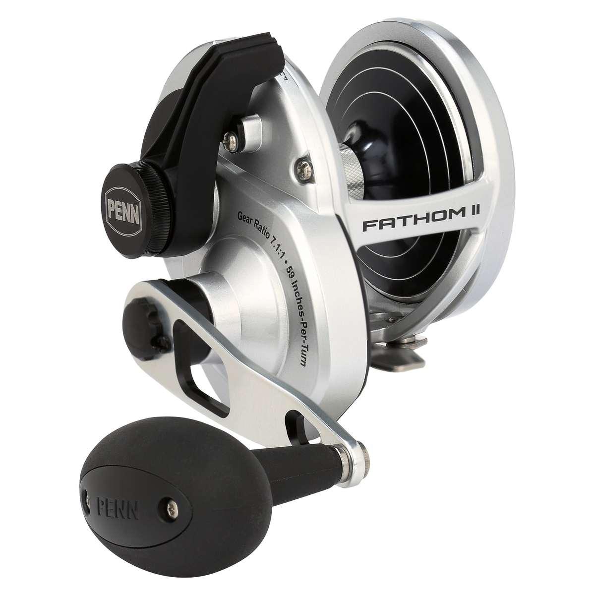 Penn Fathom LD II Silver Overhead Reel