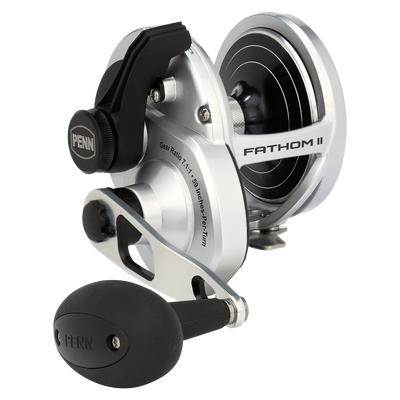 Penn Fathom II Silver Overhead Reel