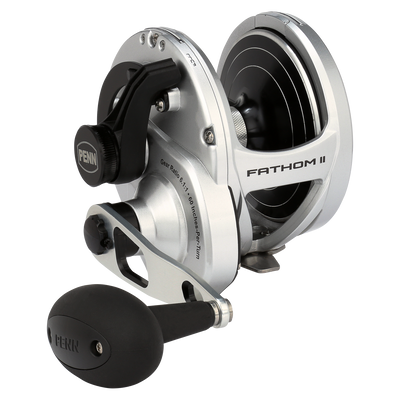 Penn Fathom II Silver Overhead Reel