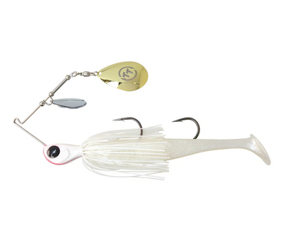 Tackle Tactics TT Tornado Plus Spinner Bait Lure Twin Spin Rigged 3/4oz