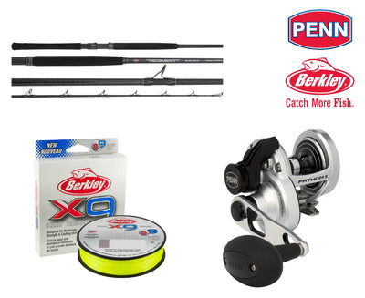 Penn Fathom PE 3 Overhead Jigging Set Up