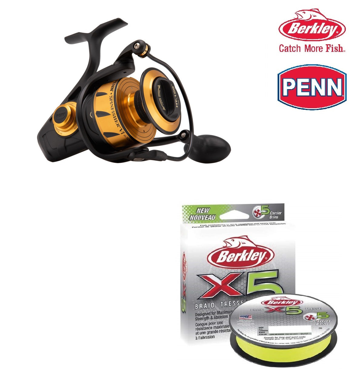 Penn Spinfisher SSVI 6500 Value Pack