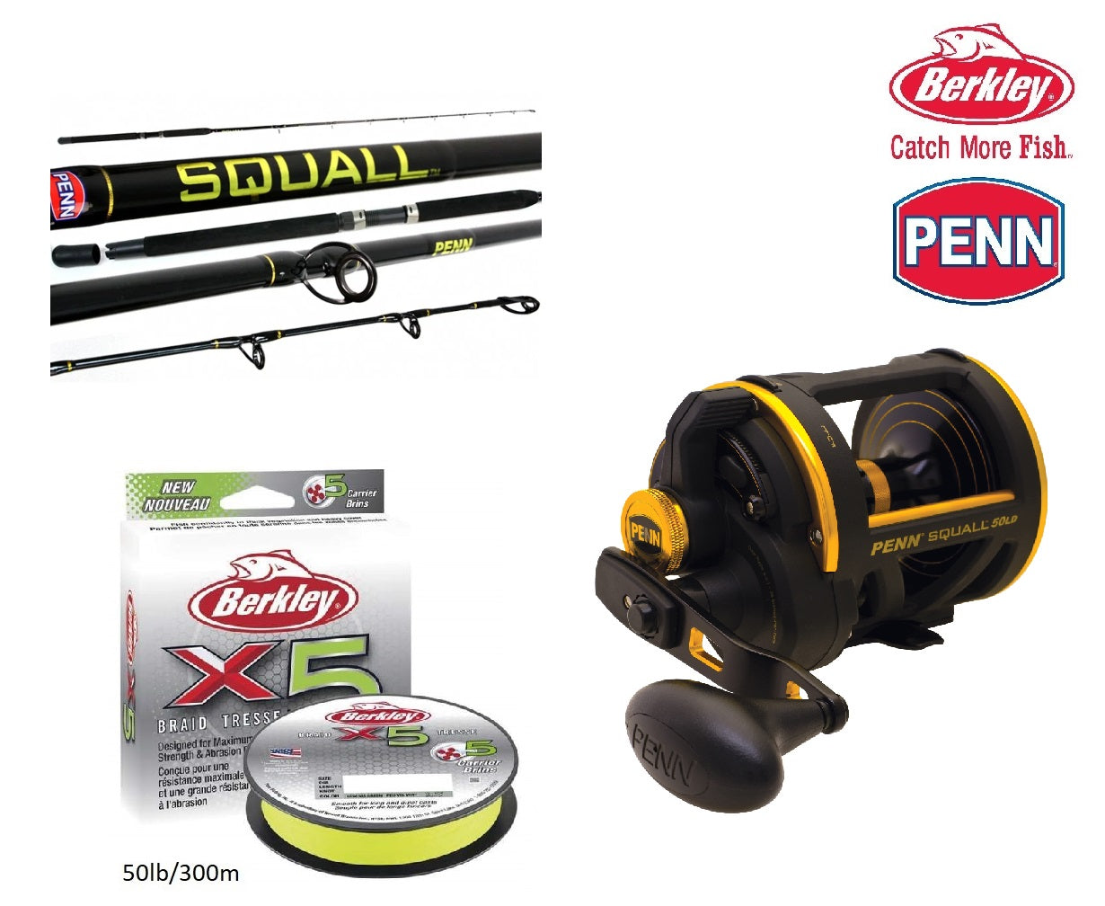Penn Squall 50ld Combo Penn Squall Heavy Offshore Pack Davo's