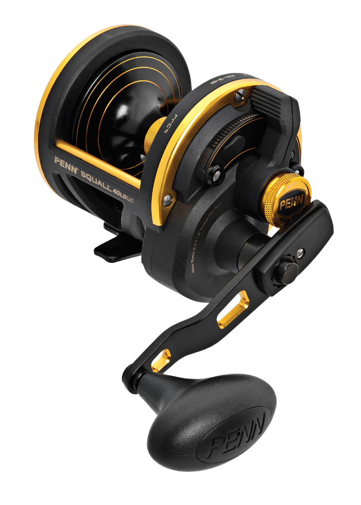 Penn Squall Lever Drag Overhead Reel Left Handed 40LD