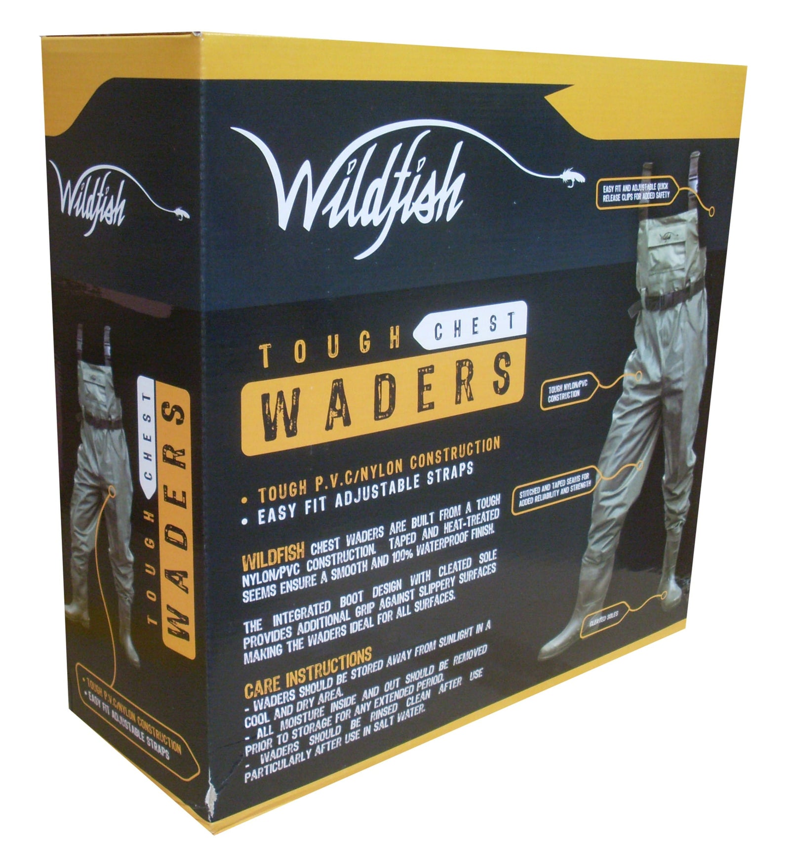 Wildfish Tough PVC Chest Waders