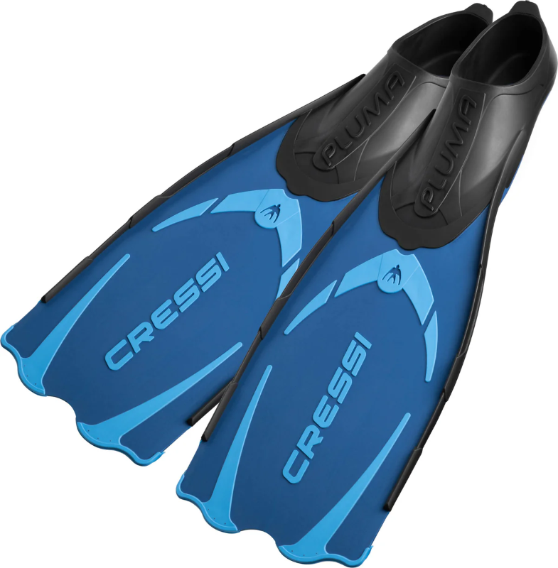 Cressi Pluma Fins Blue Azure