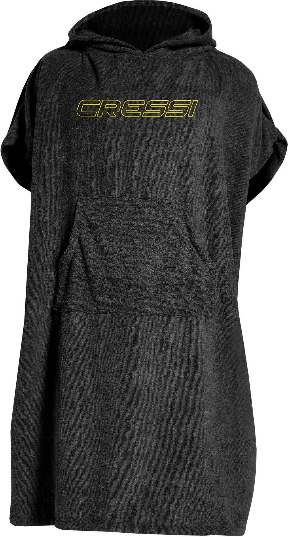 Cressi Towel Ponch Robe Black