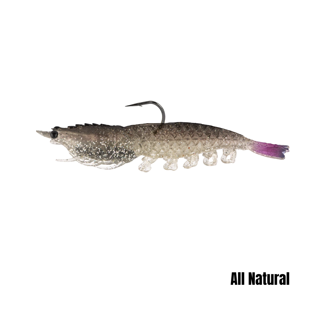 Berkley Powerbait Cull Shrimp Soft Plastic Lure 4in