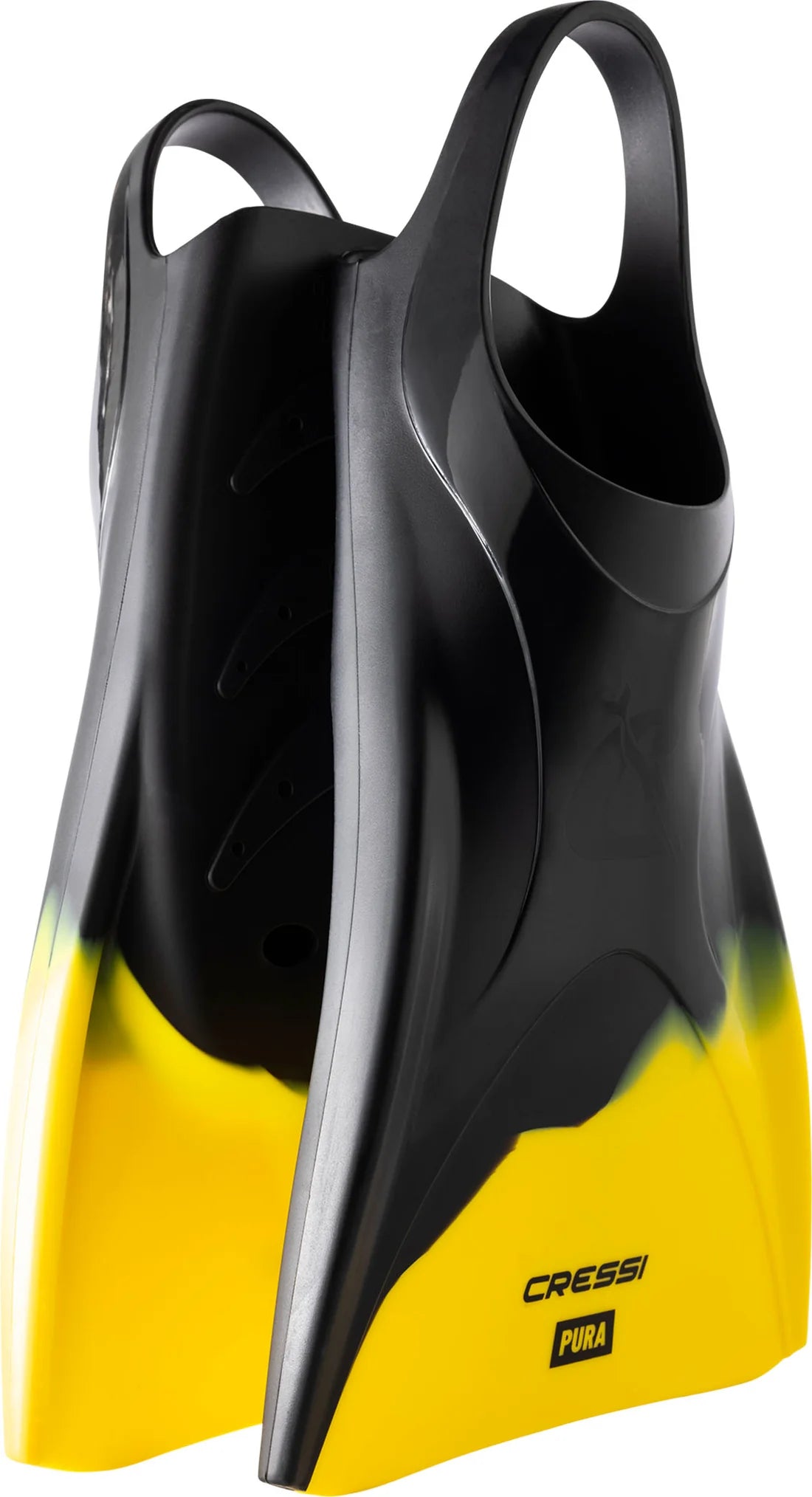 Cressi Pura Swim Fins Black Yellow
