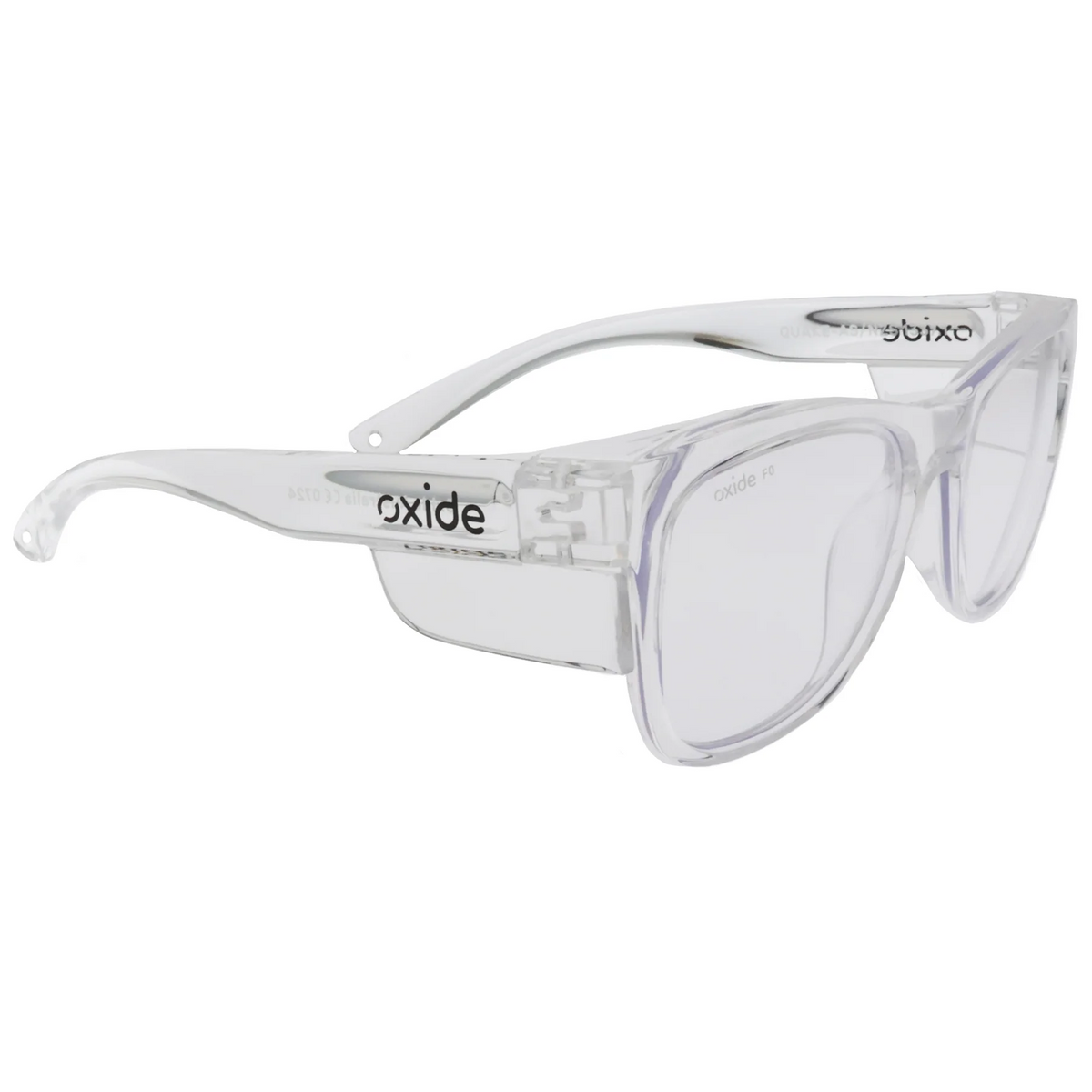 Oxide Quake Clear Safety Sunglasses