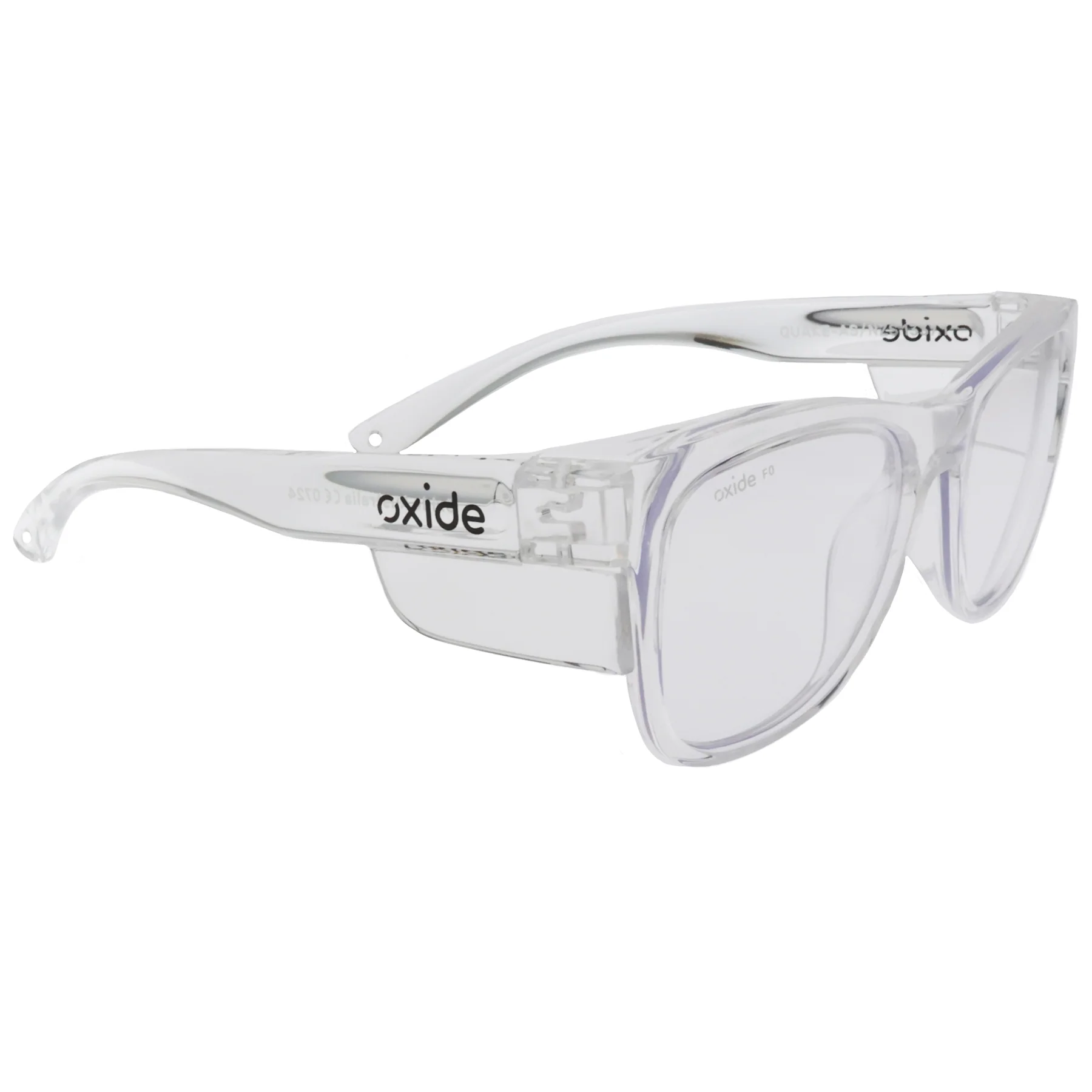 Oxide Quake Clear Safety Sunglasses