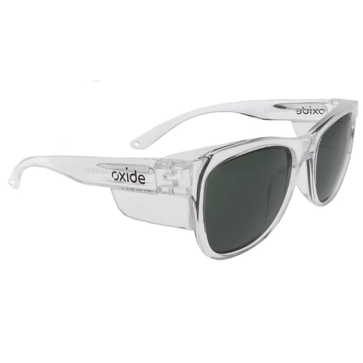 Oxide Quake Clear Safety Sunglasses