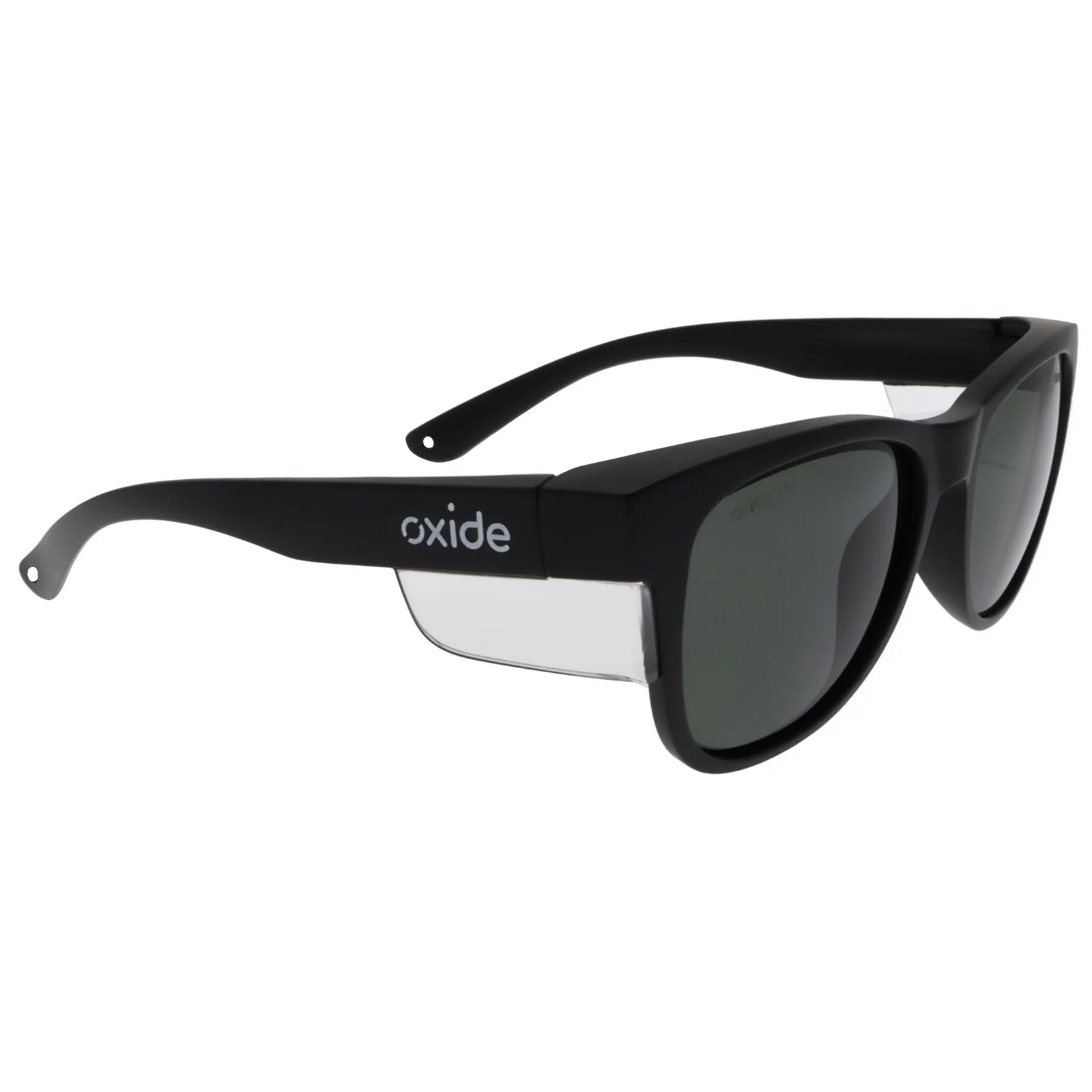 Oxide Quake Matt Black Safety Sunglasses