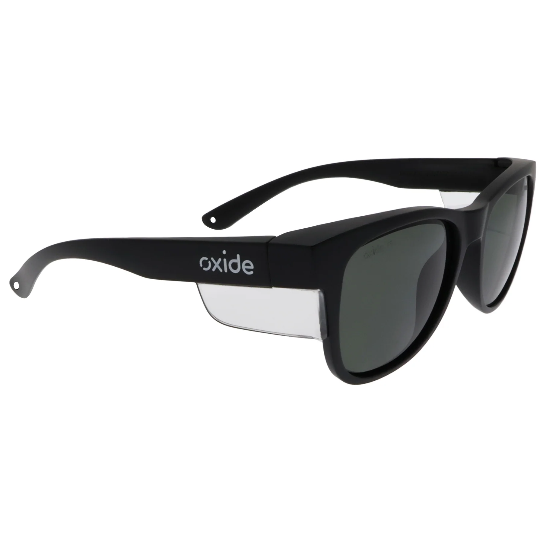 Oxide Quake Matt Black Safety Sunglasses