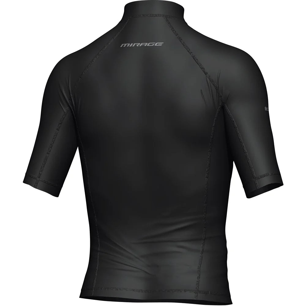 Mirage Kids Rash Vest Top Short Sleeve Black