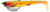 Zerek Flat Shad Pro 4.5 Inch Weedless Rigged Soft Plastic Lure