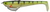 Zerek Flat Shad Pro 4.5 Inch Weedless Rigged Soft Plastic Lure