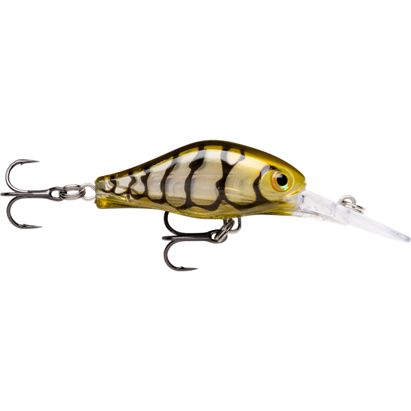 Rapala Shadow Rap Fat Jack 4cm Hard Body Lure Hollow Brown Grayfish