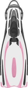 Cressi Reaction EBS Scuba Fins White Pink