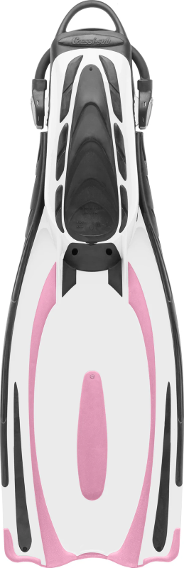 Cressi Reaction EBS Scuba Fins White Pink