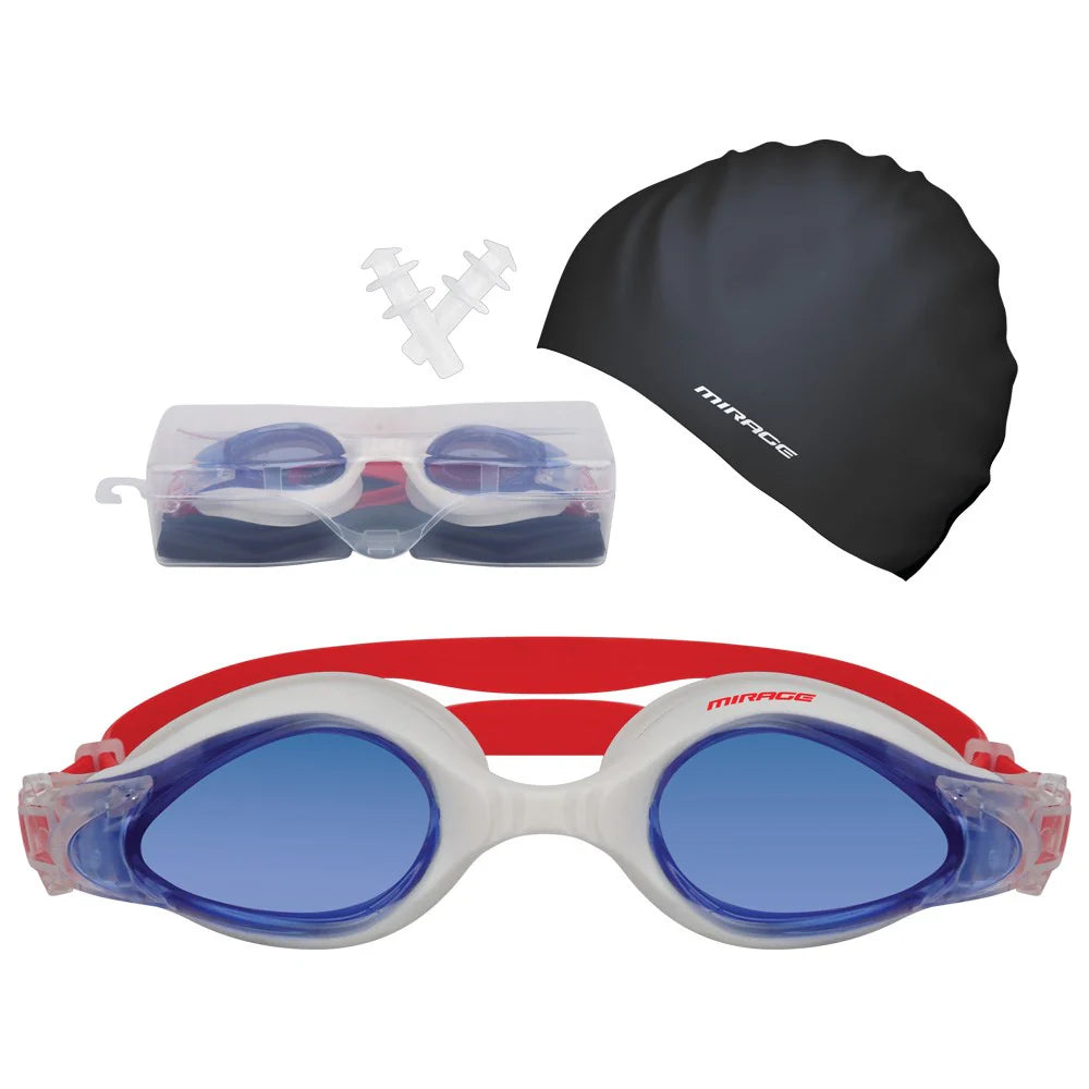 Mirage Adult Swimming Goggles Value Pack