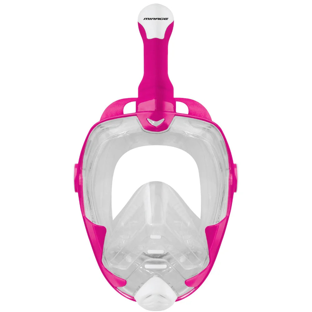Mirage Galaxy2 Full Face Snorkel Mask Pink Small Medium