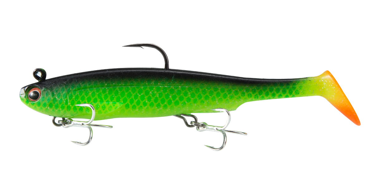 Irukandji Sicario DTF Rigged Soft Plastic Swimbait Lure 150
