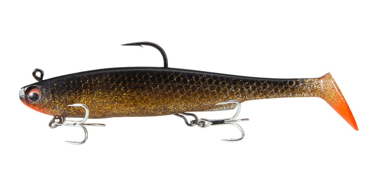 Irukandji Sicario DTF Rigged Soft Plastic Swimbait Lure 175