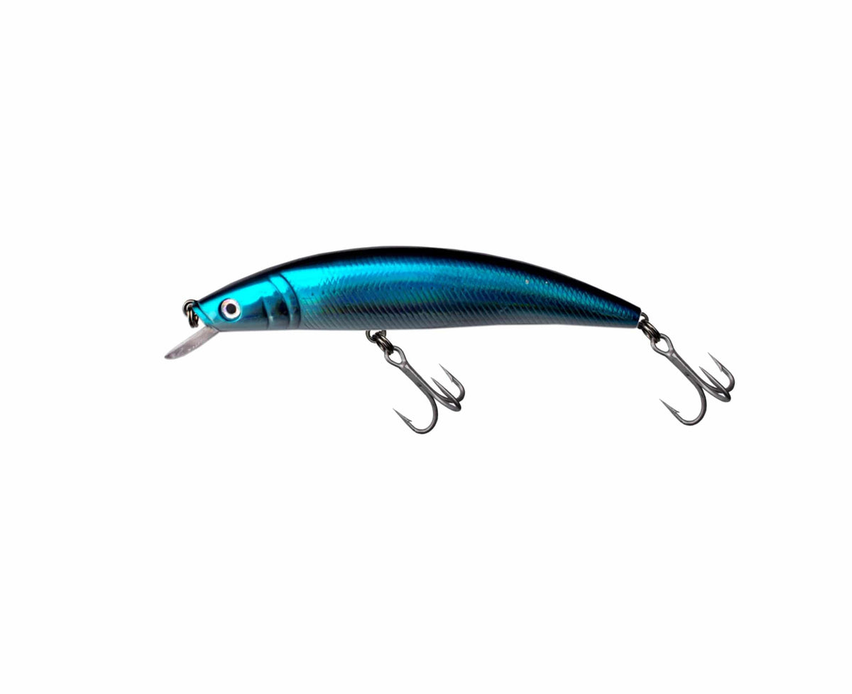 Smilin Jack's Pillie Hard Body Lure Blue Laser