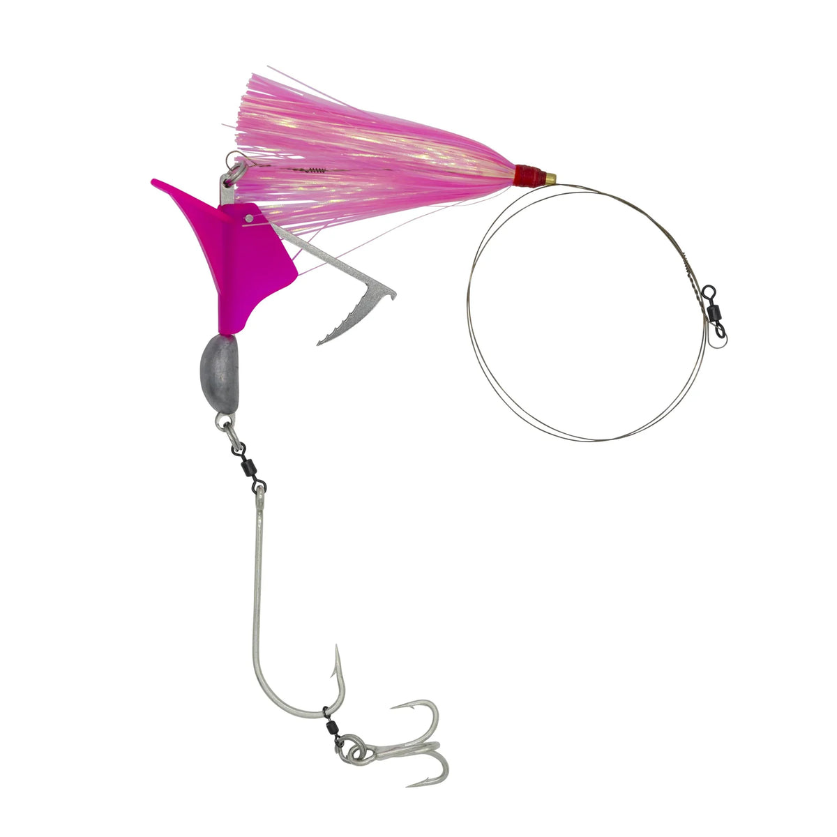 Reaper Rig Slim Small Trolling Head Full Rig