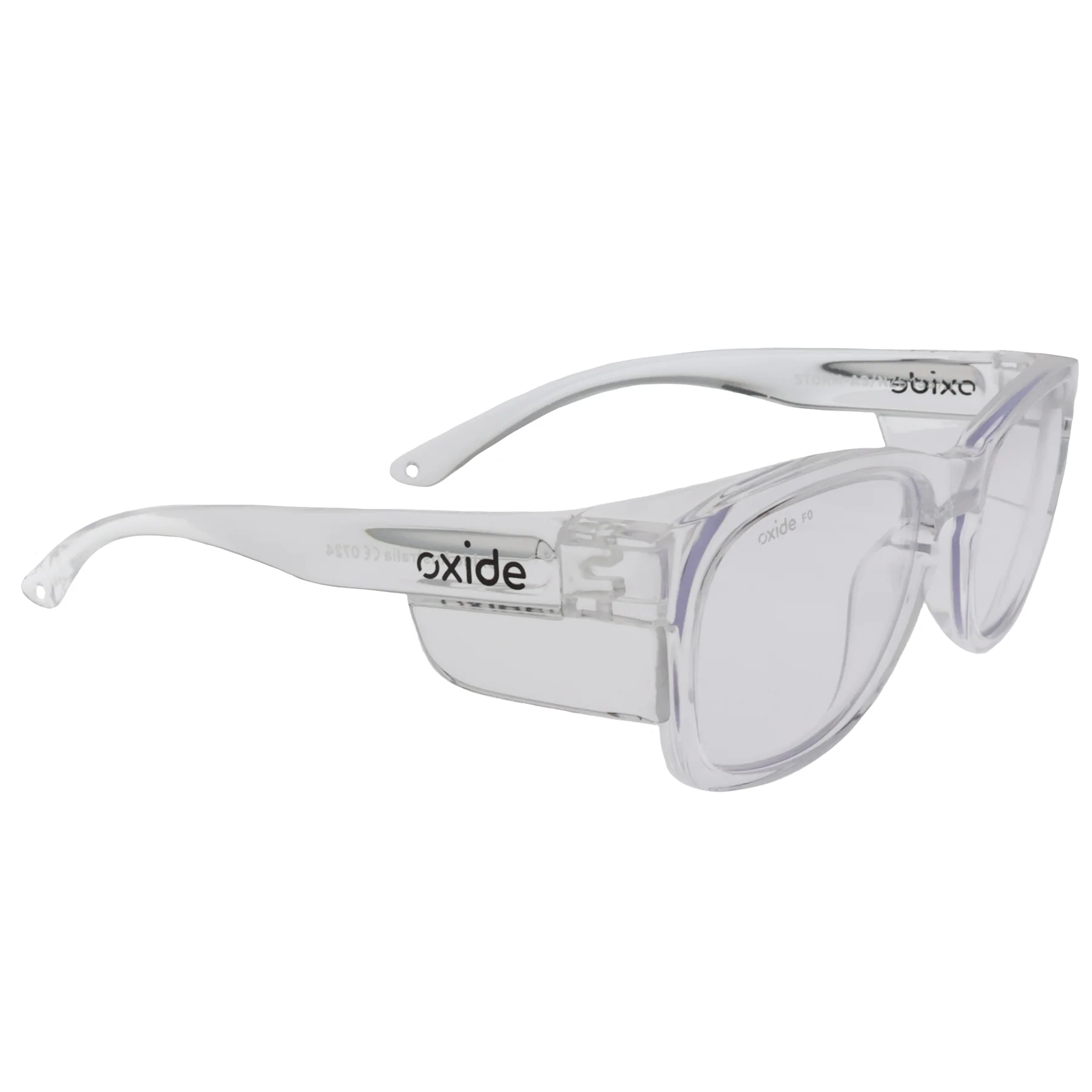 Oxide Storm Clear Safety Sunglasses