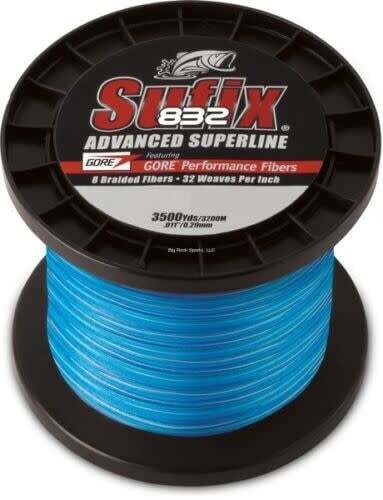 Sufix 832 Braid Bulk Spool 3500yd Coastal Camo