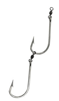 Mustad 7766 Tarpon Pre Ganged X2 Hook Set