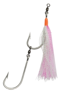 Mustad 7766 Tarpon Pre Ganged X2 Flash Hook Set