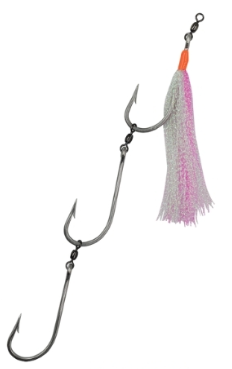 Mustad 7766 Tarpon Pre Ganged X3 Flash Hook Set