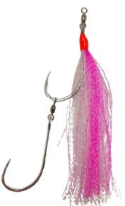 Mustad 9179 Light Game Pre Ganged X2 Flash Hook Set