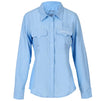 Shimano 23 Ladies Vented Fishing Shirt Sky Blue