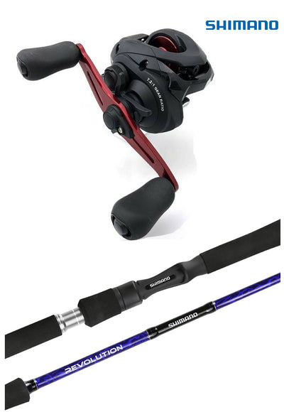 Shimano Baitcast Travel Combo