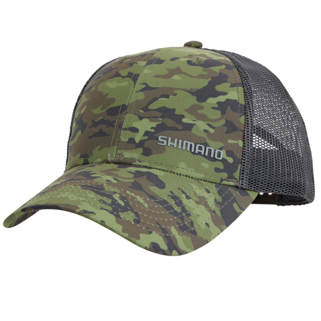Shimano Moss Camo Trucker Cap 23