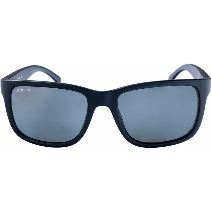 Spotters Zane Matt Black Frame CR Grey Lens Sunglasses
