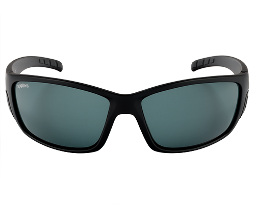 Spotters Chaos Matt Black Mens Performance Polarised Sunglasses