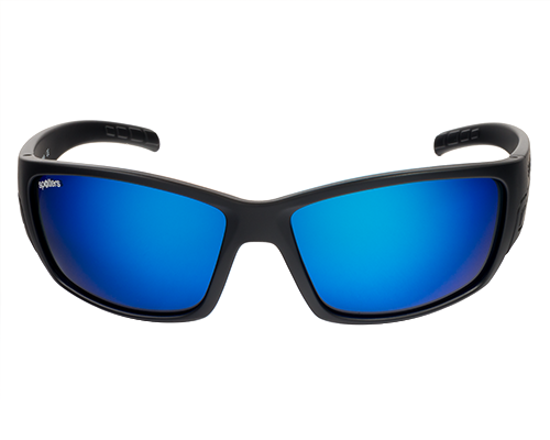 Spotters Chaos Matt Black Mens Performance Polarised Sunglasses